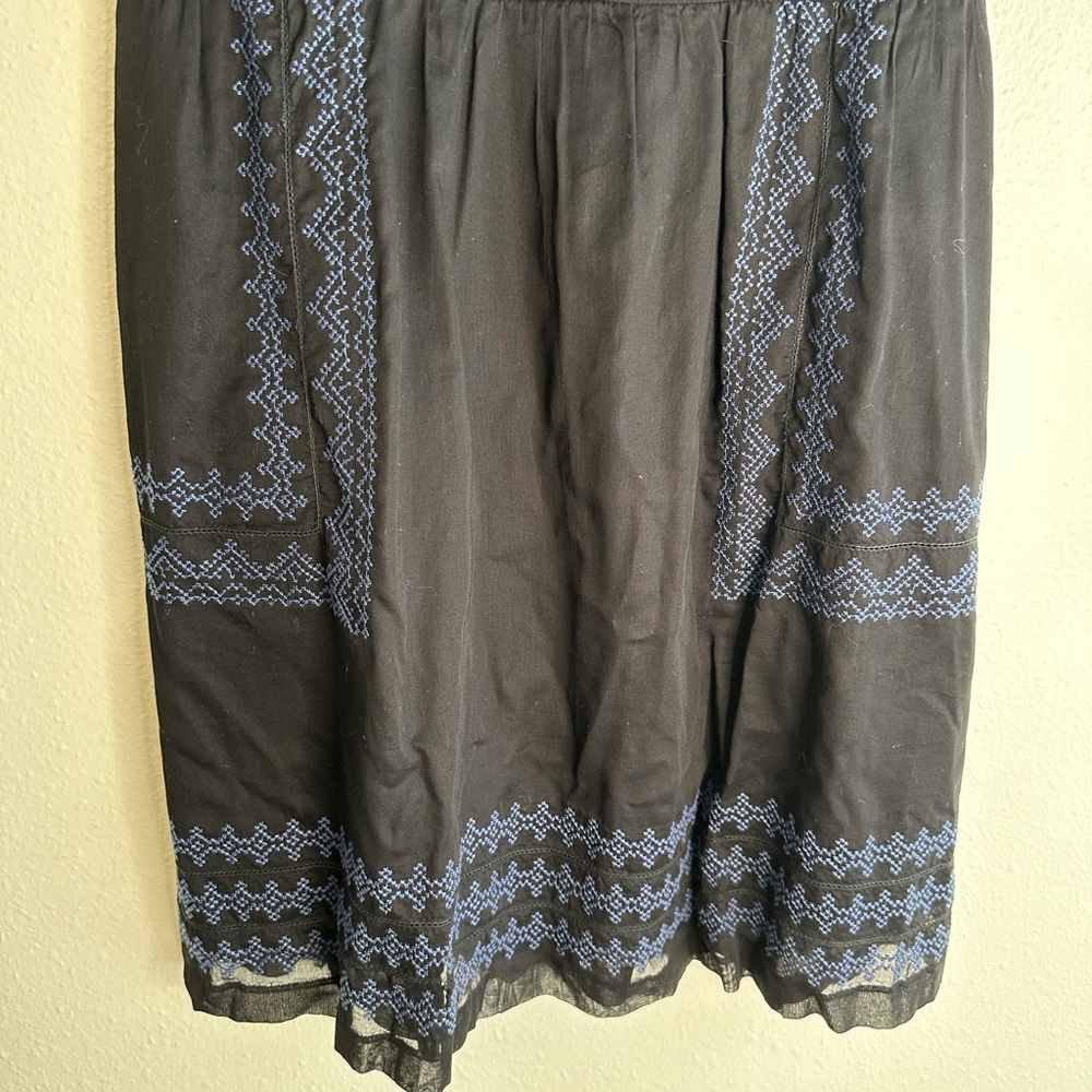 Madewell Augustine Embroidered Dress women's sz 8 - Picture 5 of 6
